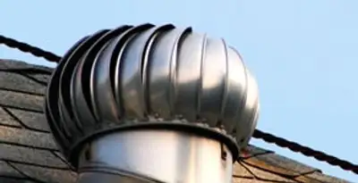 attic fan installation services with professionally installed roof ventilation unit in Oklahoma City, OK