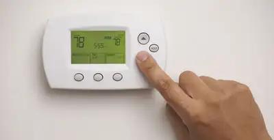 Digital thermostat installation with precise temperature programming in Oklahoma City, OK