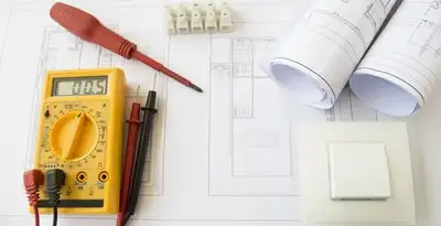electrical service featuring diagnostic tools and electrical planning performed by certified electricians in Oklahoma City, OK