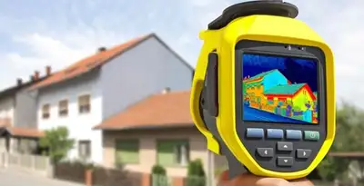 home energy audit service performing exterior thermal inspection to identify energy loss in Oklahoma City, OK