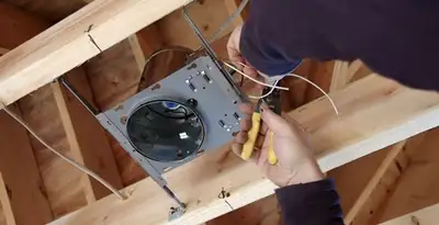 Professional recessed lighting installation with electrical wiring by licensed electricians in Oklahoma City, OK