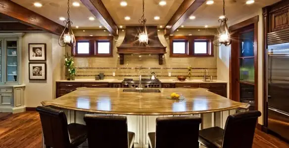 Finished recessed lighting installation providing balanced indoor lighting in Oklahoma City, OK