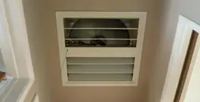 whole house fan installation services with ceiling-mounted ventilation system in Oklahoma City, OK